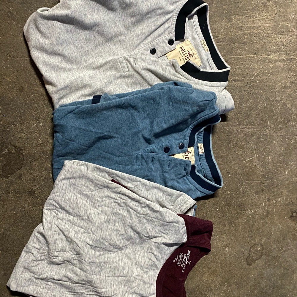 Men’s Hollister shirt lot , size medium